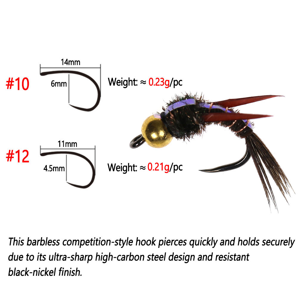 Bimoo-anzuelo de pesca sin púa - Fishing Hook Barbless reseña y precio