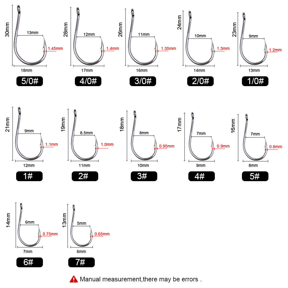 FTK-anzuelo de pesca de acero  - Fishing Hook Circle reseña y precio