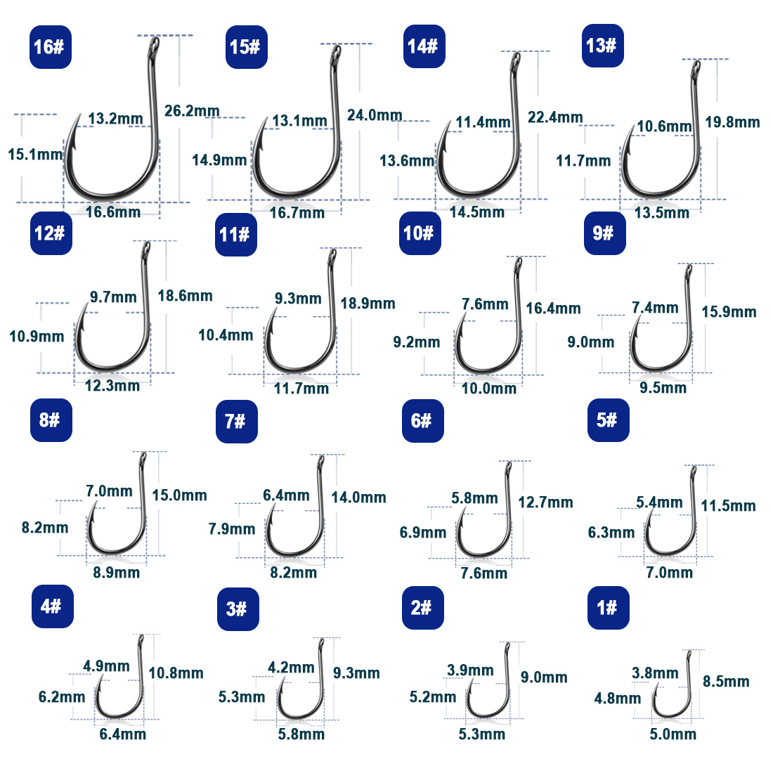 Anzuelos de pesca Iseama de 9K - Fishing Hook Barbless reseña y precio