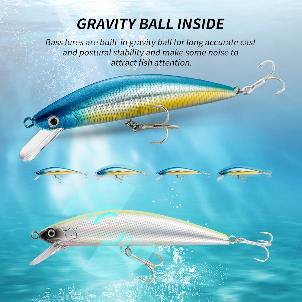 Señuelo de Pesca que se hunde, - Fishing Hook Treble reseña y precio