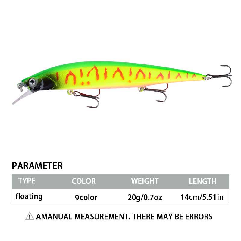 Señuelo de plástico de simulac - Fishing Hook Treble reseña y precio