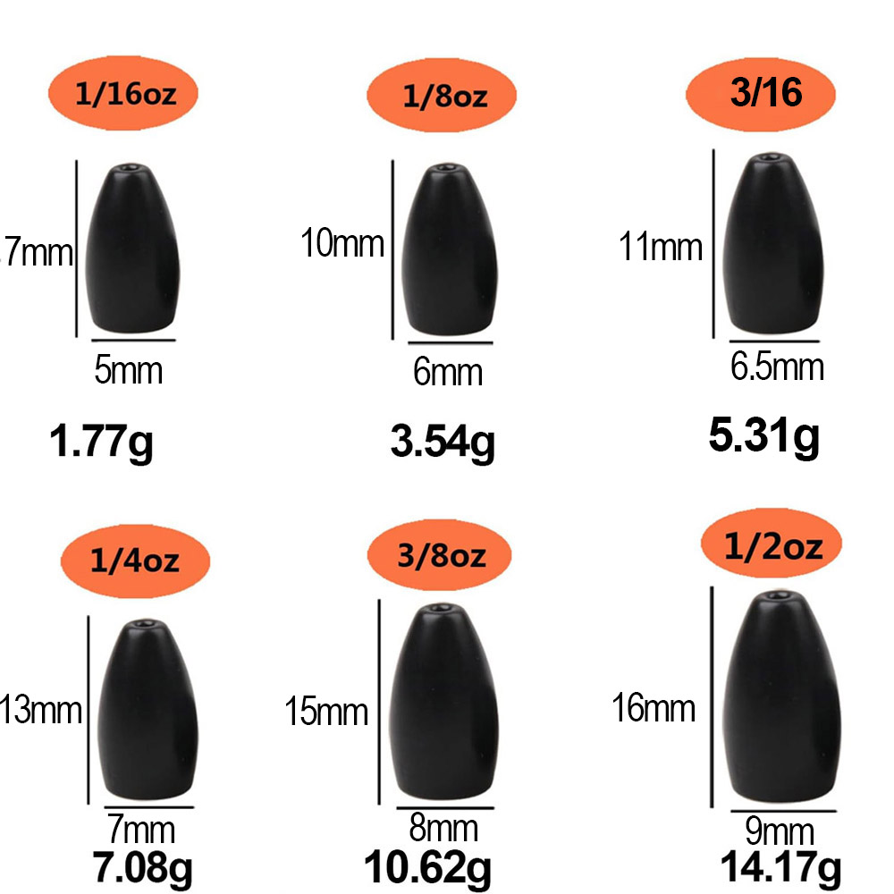 Pesas de pesca de acero de tun - Fishing Hook Jig reseña y precio
