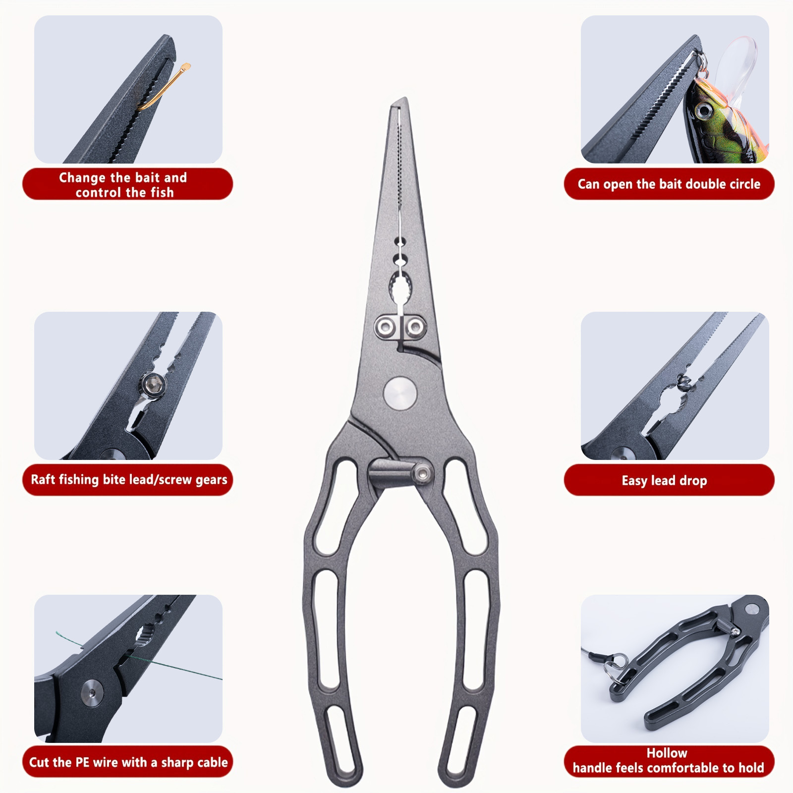 Kit Combinado de Alicates de P - Fishing Hook Remover reseña y precio