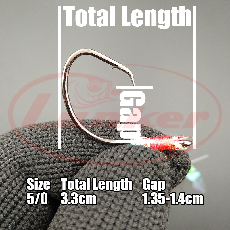 Equipo de pesca Lunker Sabiki, - Fishing Hook Circle reseña y precio